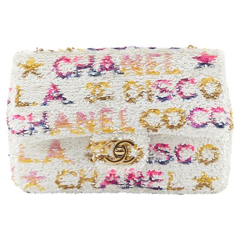 chanel sequin bag price|chanel disco bag.